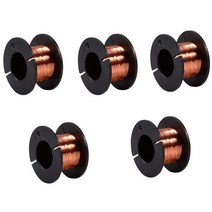권선코일 구리선5롤 0.1mm 용접 가능 에나멜 와이어 납땜 키트 자석 권선 공구 구리 베어 액세서리, 01 5 rolls_01 8m