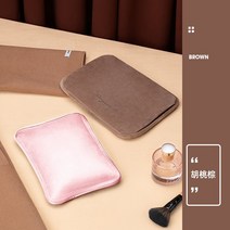 보온물주머니 충전 방폭 기둥의 몸통 여성 큐트 털 핫팩 전난보 손난로 따뜻함 배 2639730852, 월넛 브라운 CRM 인증 ?쌍끌이 뜯