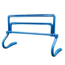 높이 뛰기 허들 조정 가능한 축구 장애물 접이식 훈련 농구 달리기를위한 다중 민첩성 속도 장치, 푸른