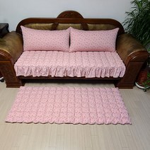 한이 선염프린트 돌쇼파매트 3인용 4인용 두툼한 돌쇼파패드