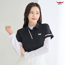 이너핏웨어 BFL 여성 골프 등산 낚시 요가 필라테스 스포츠 이너티 반폴라 긴팔티 S23PTS-501W 2매
