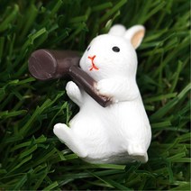 선반 공간데코용 토끼 미니어쳐 팬션소품 모형장식