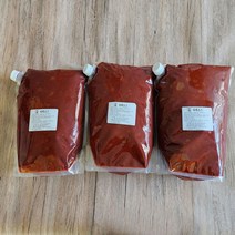 시원식품 육회소스 200g 5kg 15kg 업소용 육회비빔 육회덮밥 소스, 03_육회소스(5kg)3팩, 3개