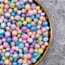 투톤 컬러 스프링클 500g 드레그펄스 장식 식용구슬 진주 펄 베이킹, 펄 투톤 믹스 7/10 믹스