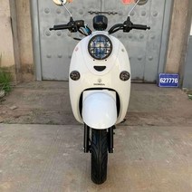 입문용스쿠터 50CC 미니 오토바이, 하늘색