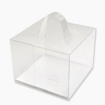 4410. 쉬폰케익박스 (상 투명17cm)-1호[하판별도]