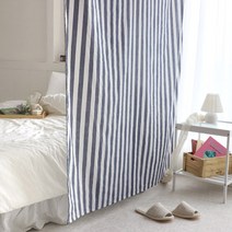 핀 스트라이프 패브릭 파티션 /선반/책장가리개/가리개 커튼/현관 현관문 커튼