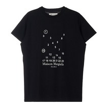 럭셔리에비뉴 럭셔리에비뉴 (메종 마르지엘라) S51GC0516 S22816 900 넘버 로고 반팔티 (P002371855)