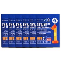 대일밴드 큐 혼합형(21매)x6개, 1개