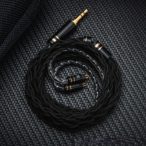 사자 정의 만든 HiFi 업그레이드 케이블 Shure MMCX 2pin 0.78mm IE 80s A2DC, 06 IE300_02 3.5mm