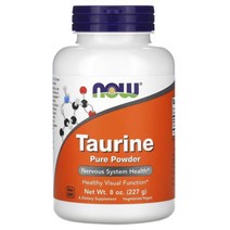 Now Food 나우푸드 Taurine 타우린 분말 파우더 227g