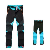 사이클복 nuoneko 여성용 겨울 softshell 스키 바지 따뜻한 양털 방수 바지 야외 트레킹 등산 하이킹 바지 pm30 자전거 의류, 아시아 m, 하늘색