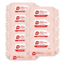 비앤비 자몽식초를담은 유아용품 소독티슈 20매, 9팩