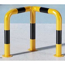 주차장 안전바 차단기 충격방지 차량 스토퍼 난간, 검정색 안전바 (두께 1.5mm)