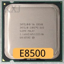 가정용 씽크대 음식물처리기인텔-코어 2 듀오 E8500 프로세서 SLB9K SLAPK 3.16GHz 6MB 1333MHz 소켓 인텔, 한개옵션0