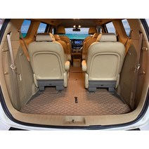 스위카 올뉴 더뉴 카니발 5D 모노륨매트 9인승 7인승 11인승 장판시공 효과 발매트 카매트, 1+2+3열+트렁크, 브라운, 올뉴(더뉴)카니발 11인승