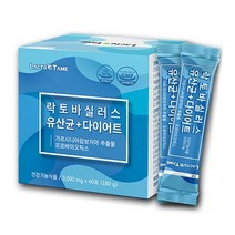 락토바실러스 유산균다이어트 17종유산균과 락토바실러스루테리함유(60포), 1개, 60포