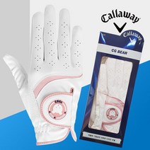 캘러웨이 캘러웨이골프 CG 베어 장갑(합피/여성양손), (화이트핑크)20호