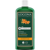 독일 로고나 Logona Repairing shampoo 리제너레이팅 리페어 헤어 샴푸 250ml, 4팩