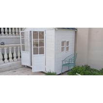 부식 방지 야외 원목 오두막 조립식 이동식 보관 창고 전원주택 인테리어, 플러스 아크릴 플렉시 유리