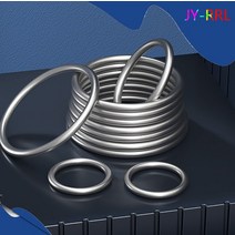 M3-M16 헤비 듀티 용접 라운드 링 부드러운 솔리드 O 304 스테인레스 스틸 해양 보트 해먹 요가 걸이식, 48 M14x120(1pcs)