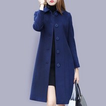 아이보리 코트 여자 봄 울 캐시미어 100 따뜻한 크리스마스 모직 코트 중간 길이 싱글 브레스트 캐주얼 여