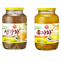 국내산 유자차 생강차 1kg 국산유자 음료 scitron tea ade 유자에이드 유자청 당저감 겨울 한겨울 생강즙 생강진액 생강원액 액상차 간편 유자즙 유자원액 유자주스 유자원액, 유자차1kg