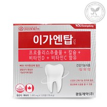 광동제약 이가엔탑 120정 4개월분 잇몸건강