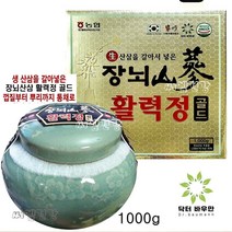 생 산삼 활력정 산양산삼 국내산 장뇌산삼 농축액 산삼장뇌삼 장뇌삼 진액 통째로 갈아 넣은 생산삼 생산삼을 갈아넣은 껍질부터 뿌리까지 통채로 한번에 섭취 1000g