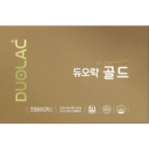 (네이버단독) 듀오락 골드세트 유산균 65일분 1통+(기프트)멀티비타민30일분+쇼핑백