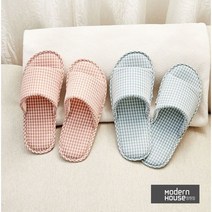 [모던하우스 창원점]봄맞이_WOW 에브리데이 슬리퍼 핑크 블루 2P (M+L)_FS1023009