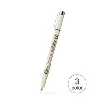 사쿠라 피그마 마이크론 03 0.35mm [색상선택], 블랙
