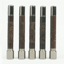 [삼촌네도장] 벽조목 만년도장 결재인 단면 양면, 단면-호랑이, 해서체, 적색(기본)