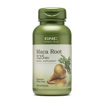 GNC Maca Root 지앤씨 마카루트 525 mg 100정, 1개, 마카루트 525Mg 100정
