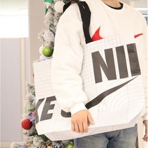 [당일출고] 나이키 리유저블 쇼핑백 에코백 휴대용 장바구니 소형 중형 대형 타포린 가방
