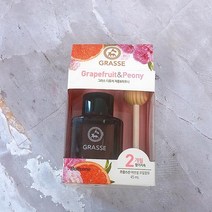 클레이쇼핑 그라스 디퓨저 자몽 앤 피오나 45ml 자량용 방향제 디퓨져 차량용품 공기정화, 상세페이지 참조