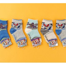 3세 4세 남자아이 사계절 로봇 발목 양말 센스있는 돌