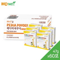 [매일유업] 메디웰 어린이 영양식 페디아파우더 바닐라맛 48gX60, 단품, 단품