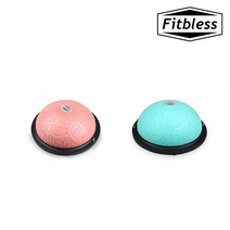 핏블레스 밸런스볼 헬스 하프짐볼 운동기구 다이어트, 핑크