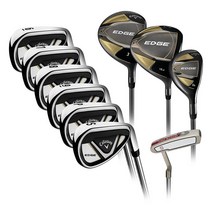 기간 즉납 Callaway 캘러웨이 2021 남성 골프 세트 10 개 세트 EDGE 카본 샤프트 풀 세트 엣지 클럽 세트 21SS US 모델