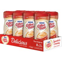 Nestle 네슬레 커피메이트 오리지널 커피 프리마 Coffee-Mate Original Powder Coffee Creamer 11oz(311g) 8팩, 311g