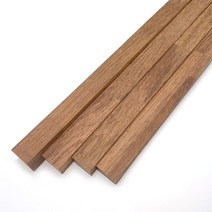 아이베란다 멀바우 두께별 폭 30mm 나무쫄대 목재쫄대 각목 각재, 12Tx30x600mm