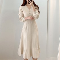 패션라인 BL6579_코스 니트원피스/프릴/쉬폰/롱원피스