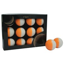 Nitro 이클립스 골프 공 화이트그린, White/Orange