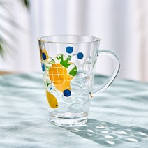 [모던하우스 창원점]홈파티_레터프루츠 아크릴도트컵 340ML 파인애플 PL0123035, 단품, 1개