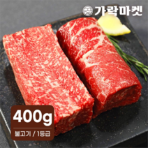 (주)트리 인천가정지사 가락마켓 대관령한우 소 불고기 (400g) (9320018)