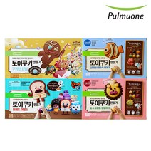 풀무원 토이쿠키만들기 3박스 골라담기 (킹덤/브레드이발소/숲속/바닷속), 브레드 이발소 (305g)x2_숲속 동물들 생일파티 (