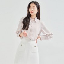 베이직 셔츠형 블라우스 (2colors)_ RMBLC24R05