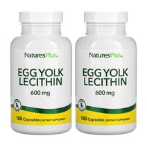 모건몰 난유캡슐 난황유 난황 Lecithin 레시틴 포스파티딜 콜린 180캡슐x2병, 2개