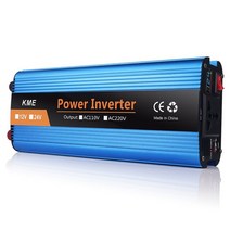 순수정현파인버터 차량용 태양광 인버터 시거잭 500W-2600W 자동차 인버터 12V 220V 전원 DC ~ AC 전압 변, 08 2600W-24V